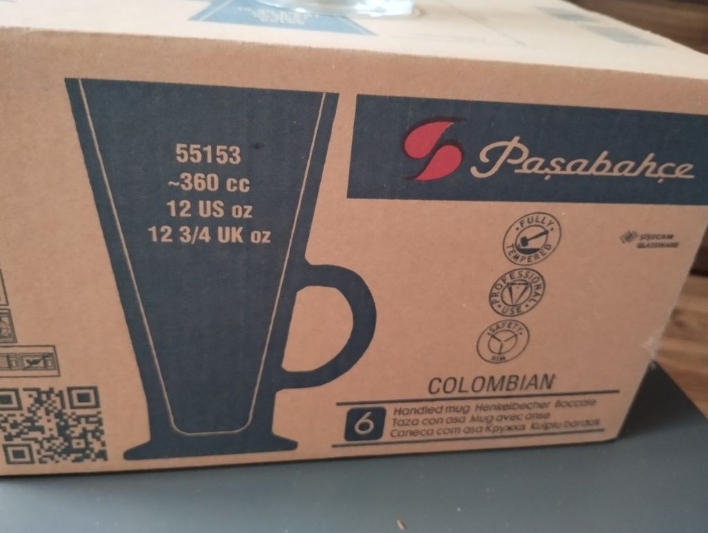 Szklanki do caffe latte Pasabahce