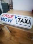 Lampa taxi podświetlana Rezerwacja