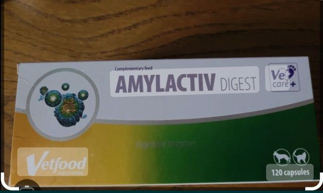 2xVetfood Amylactiv Digest 120 kapsułek
Vetfood Amylactiv Digest 120 k