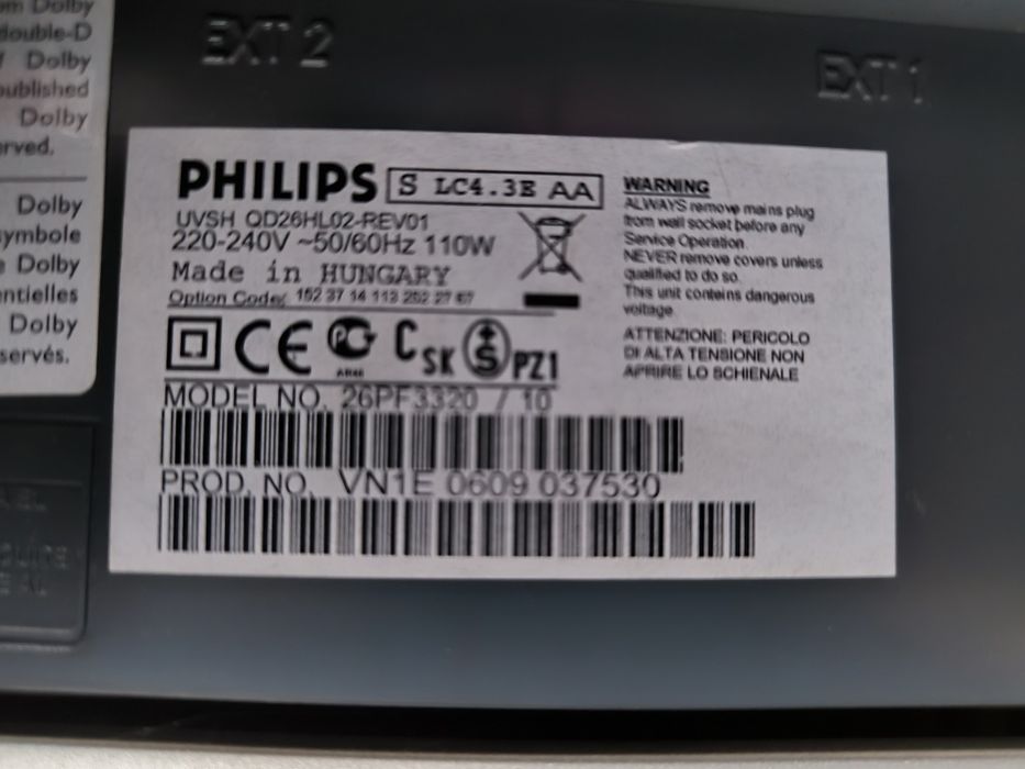 Telewizor Philips 26PF3320
