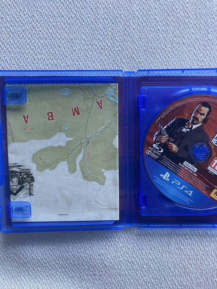 Red dead redemption 2 PL rdr ps4 mapa