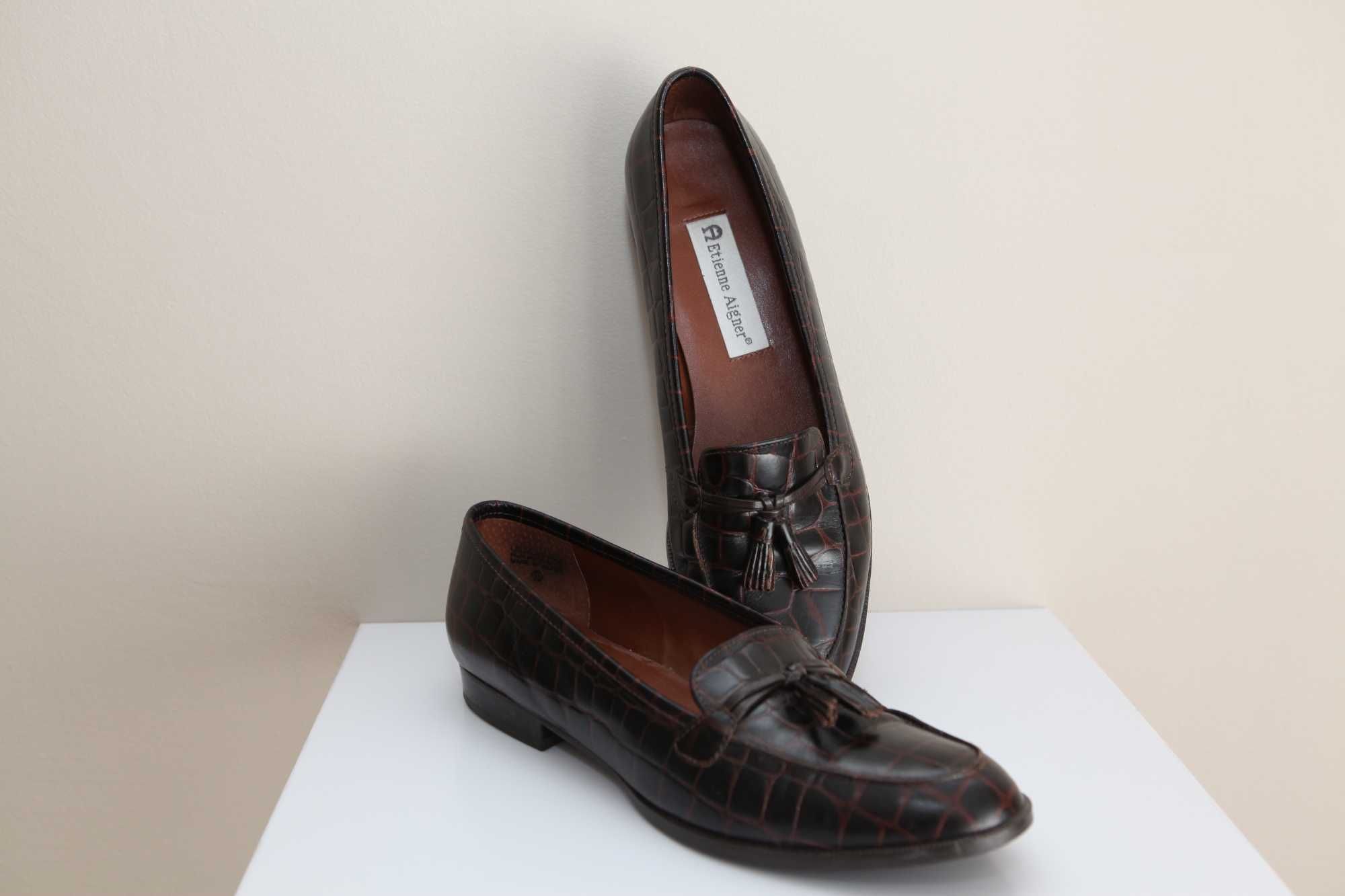 Etienne Aigner  loafers damskie firmowe