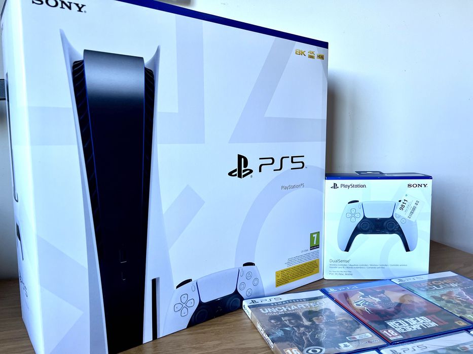 Playstation 5 Standard + Jogo à escolha + comando dualsense PS5