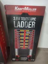 Escada Telescópica Kraftmuller 3.80 Nova