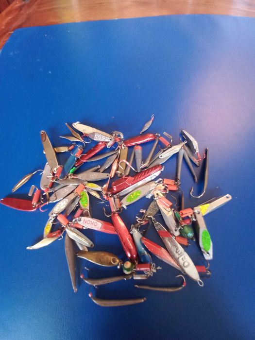 Mormyszki blaszki podlodowe