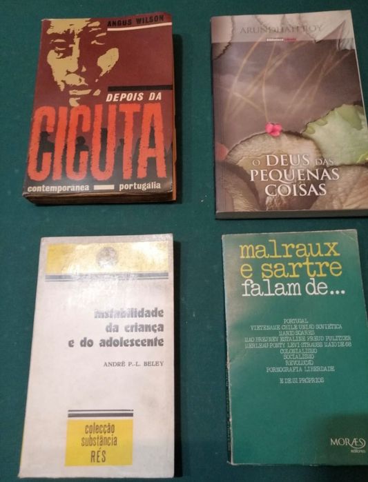 Livros Autores Estrangeiros - Letras A e B