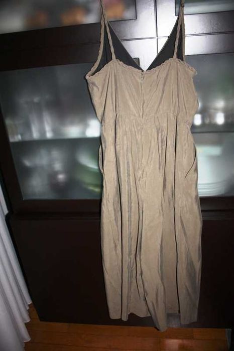 Macacão verde caqui da Zara tamanho L