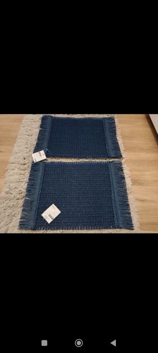 Maty stołowe podkładki granatowe Smukee