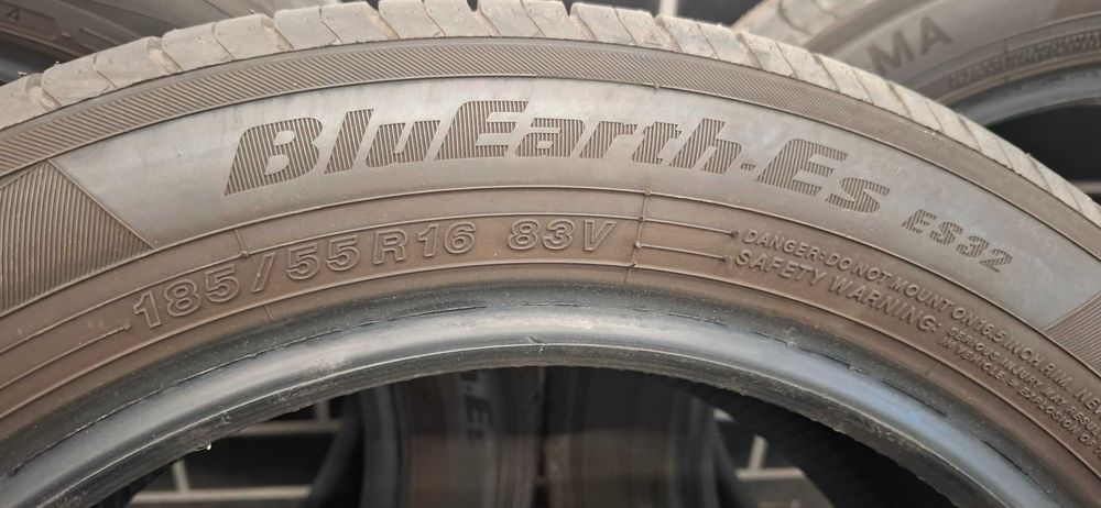 Komplet 4 opon letnich Yokohama Blue-Earth-Es 185/55 R16 z 2024