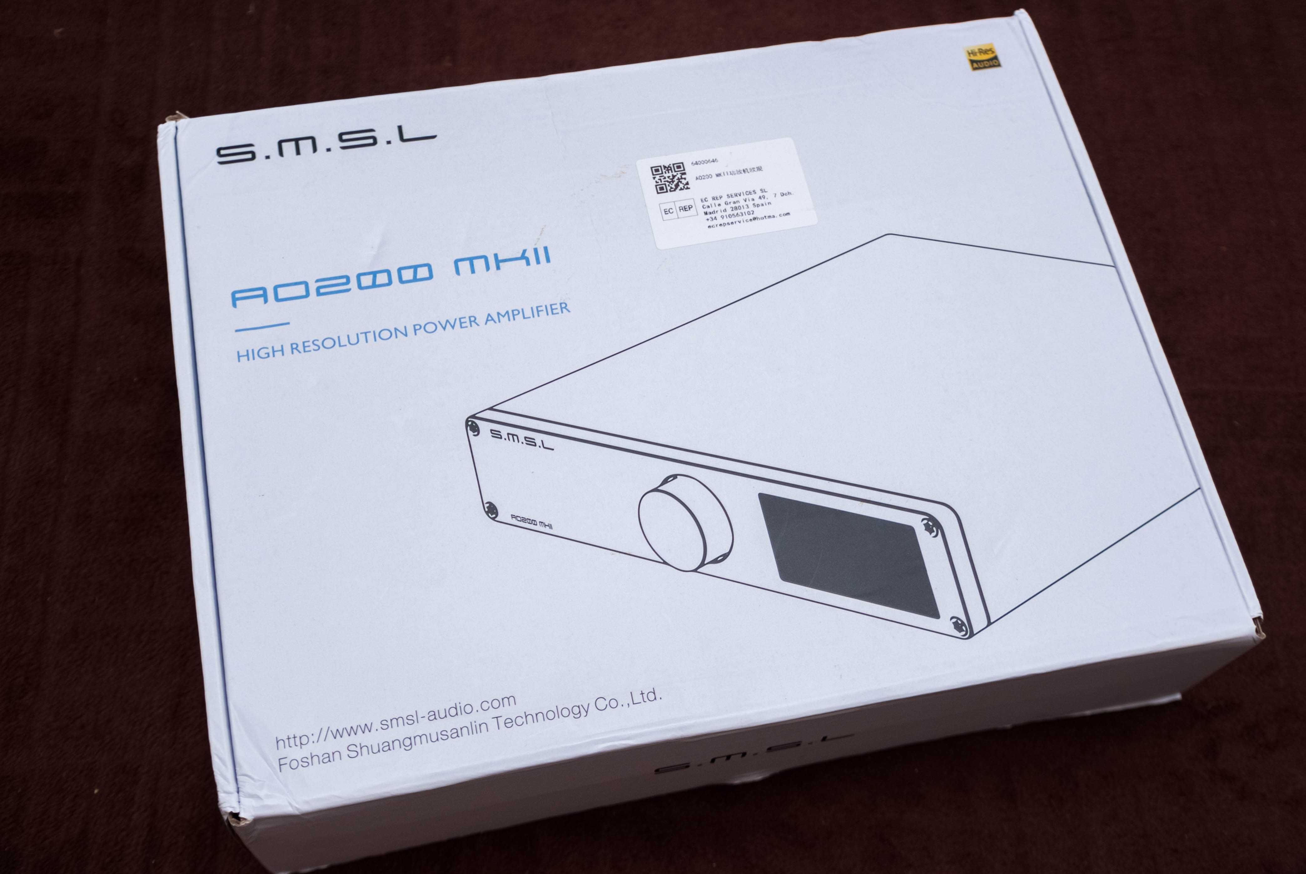 SMSL усилитель AO200 mk2 и ЦАП RAW-DAC1