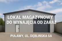 Lokal magazynowy wynajem