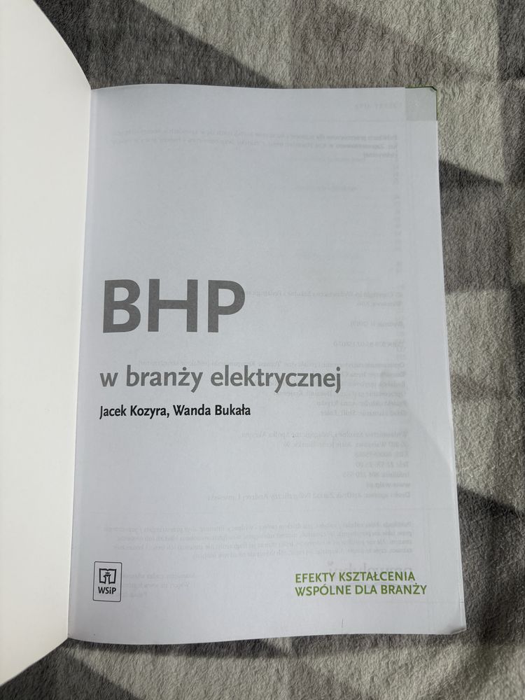 Bhp w branży elektrycznej