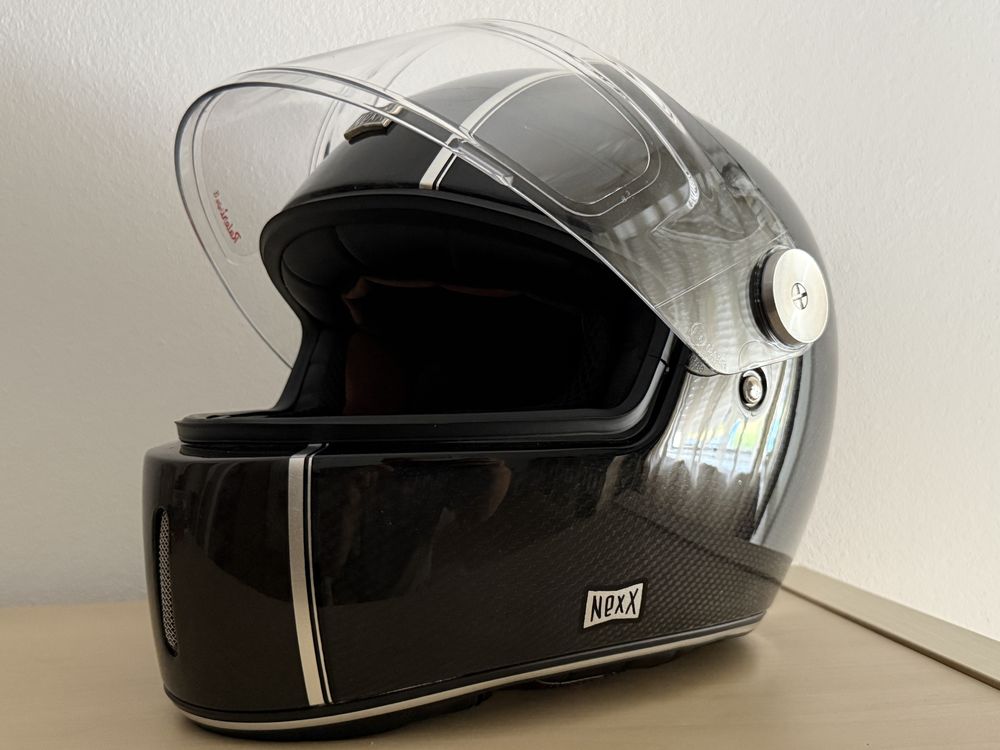 Capacete integral NEX carbono tam “M”