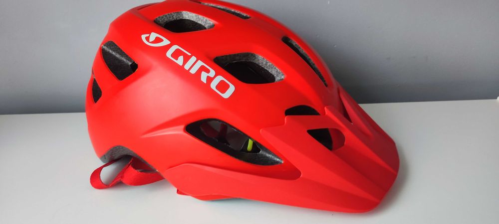 Kask MTB Giro Fixture MIPS Matte trim red 54-61cm