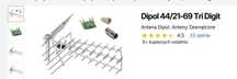 Używania antena Dipol 44/21-69 Tri Digit