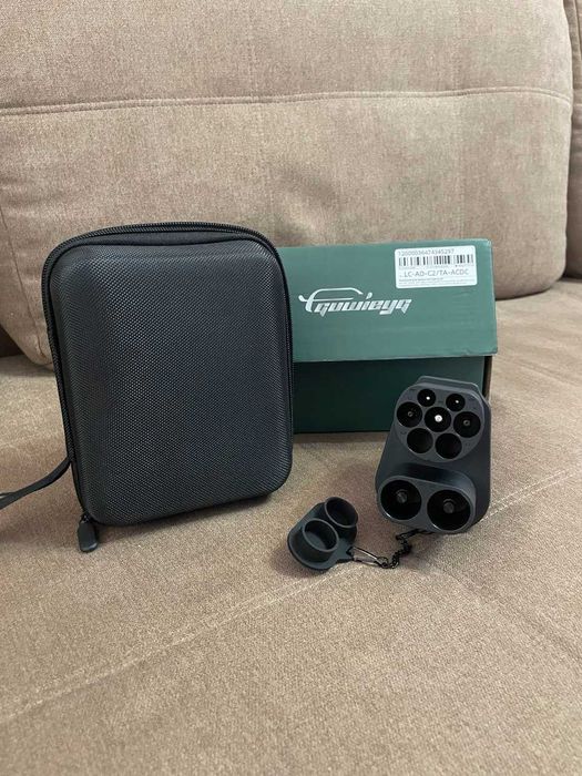 Перехідник CCS Combo 2 + type2 - tesla DC + AC адаптер GUWIEYG