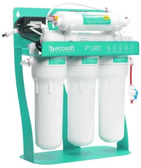 Фільтр зворотного осмосу Ecosoft P’URE AquaCalcium Mint з помпою