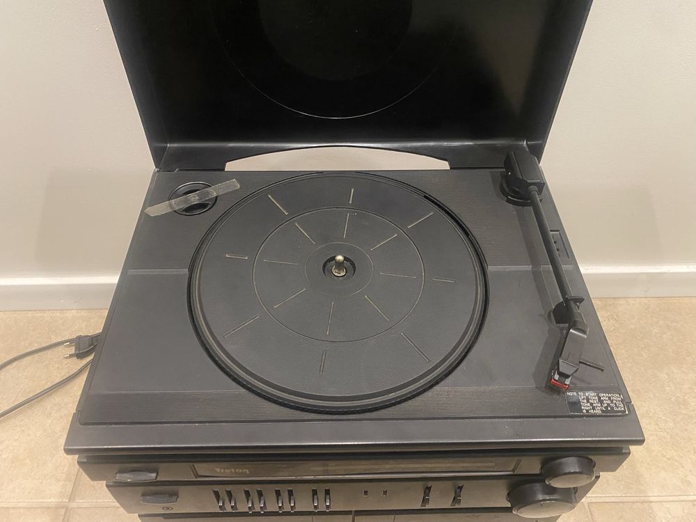 Wieża Combo Treton Gramofon, Magnetofon, CD