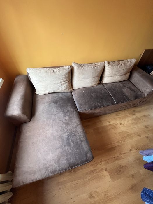 Sofa narożna rozkładana