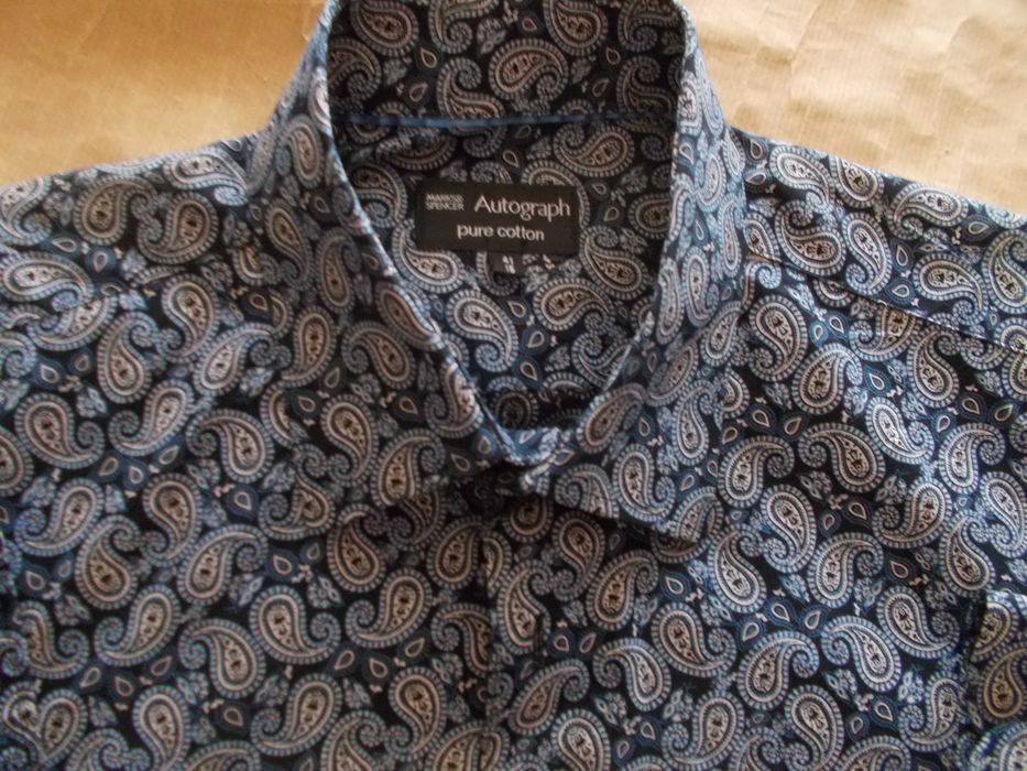 -L- AUTOGRAPH Premium, Nowa Designerska Koszula Męska L 42/cm UK