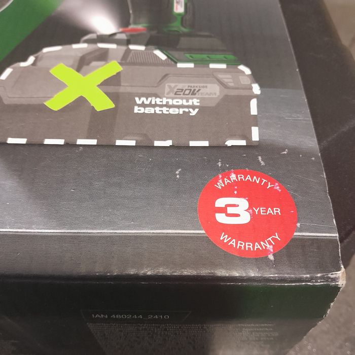 Klucz udarowy parkside passk 20-li c4