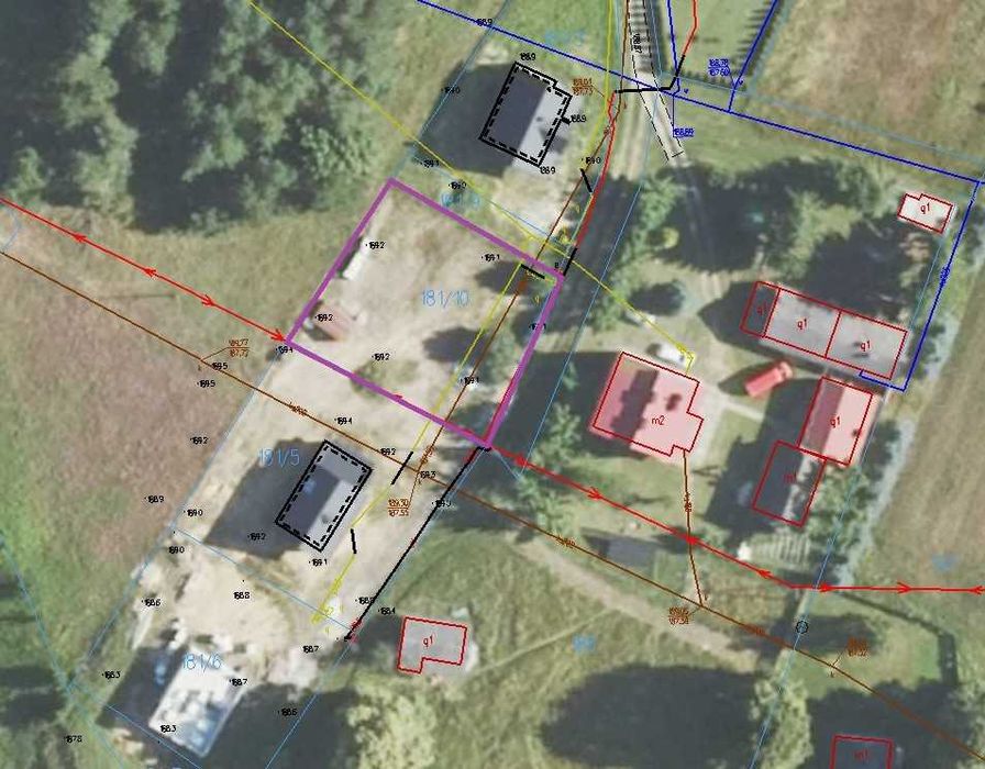 Działka z pozwoleniem na budowę