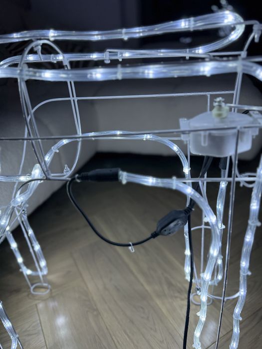 Renifer Led XXL 120cm z ruchomą glową