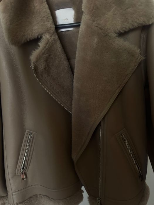 Дубленка манго нова