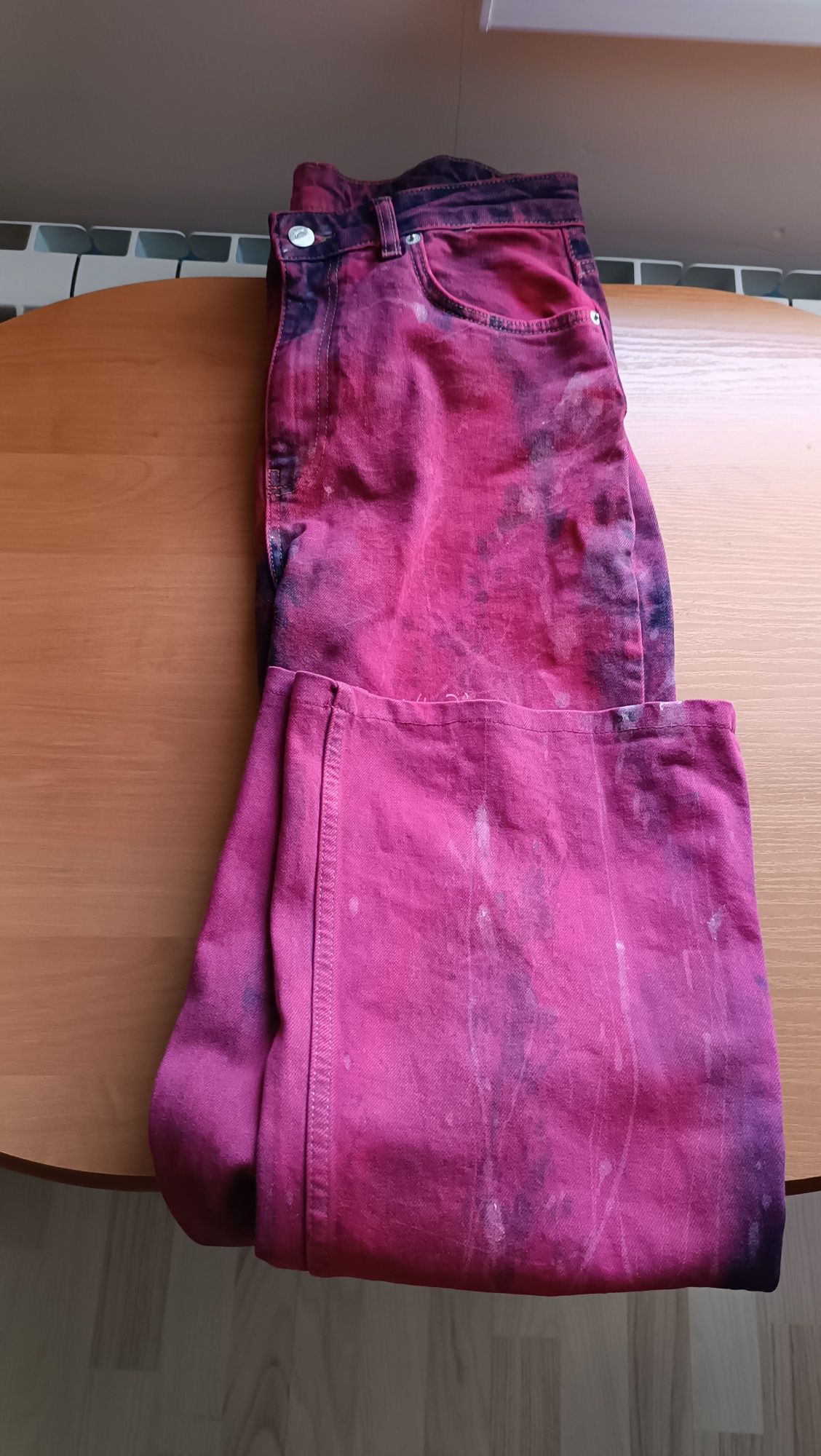 Spodnie Custome Made z szerokimi nogawkami