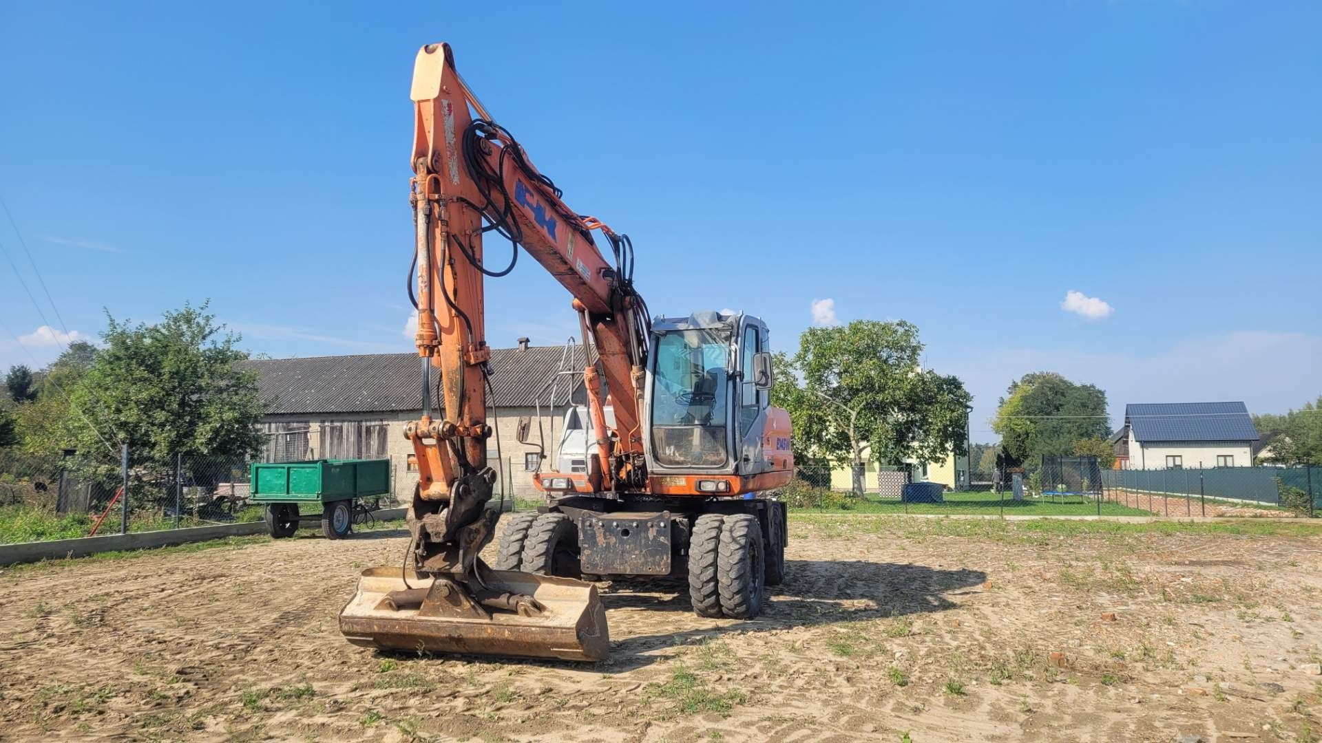 Koparka kołowa Fiat Kobelco e145w