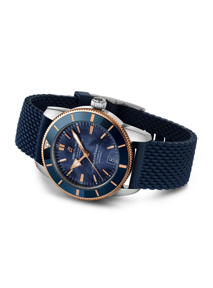 Nowy zegarek Breitling Superocean Heritage limitowana perłowa tarcza