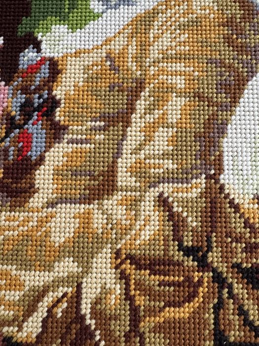 Obraz haftowany duży