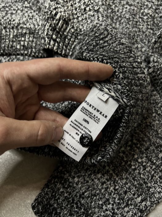 Свитер вязаный кофта Stone Island Винтаж оригинал размер L