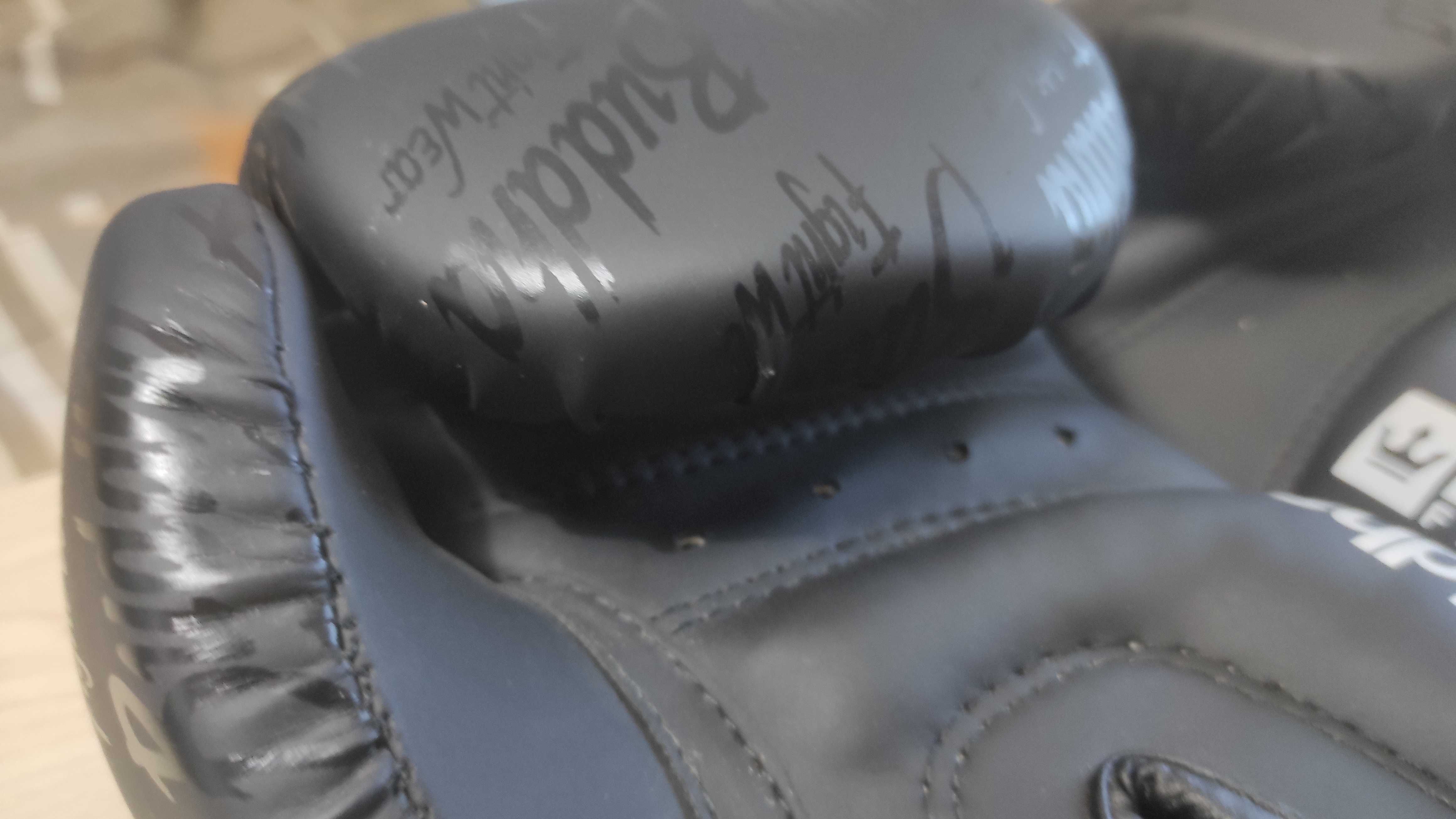 Luvas de boxe Buddha Top Premium pretas foscas 10OZ