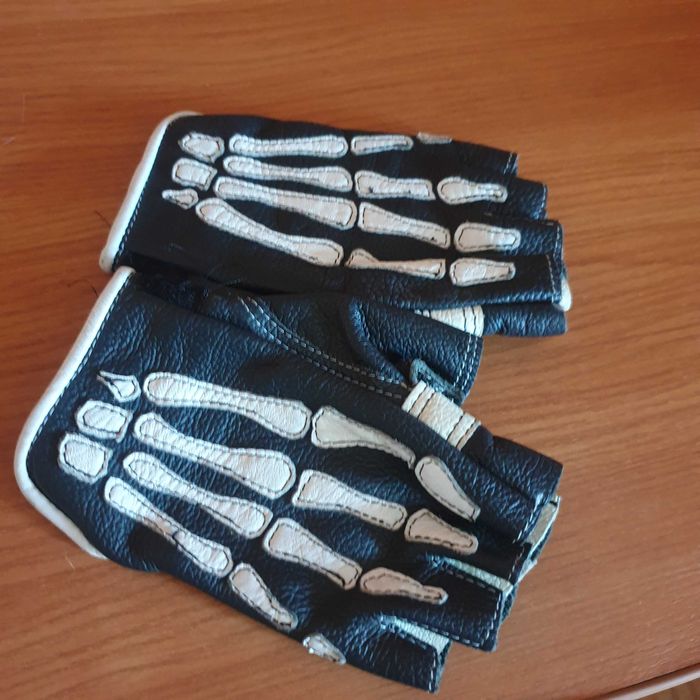 Мотоперчатки унисекс натуральна шкіра