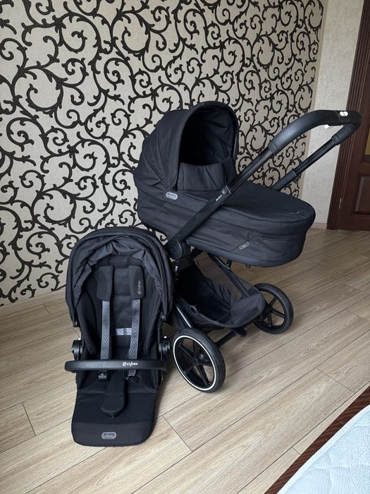 Cybex Balios S Lux Moon Black 2в1