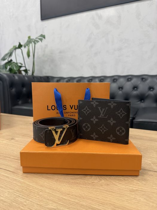 Nowy pasek + portfel Louis Vuitton