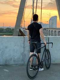 Ефектний велосипед Fix/Single Speed в ідеальному BlackStyle стані