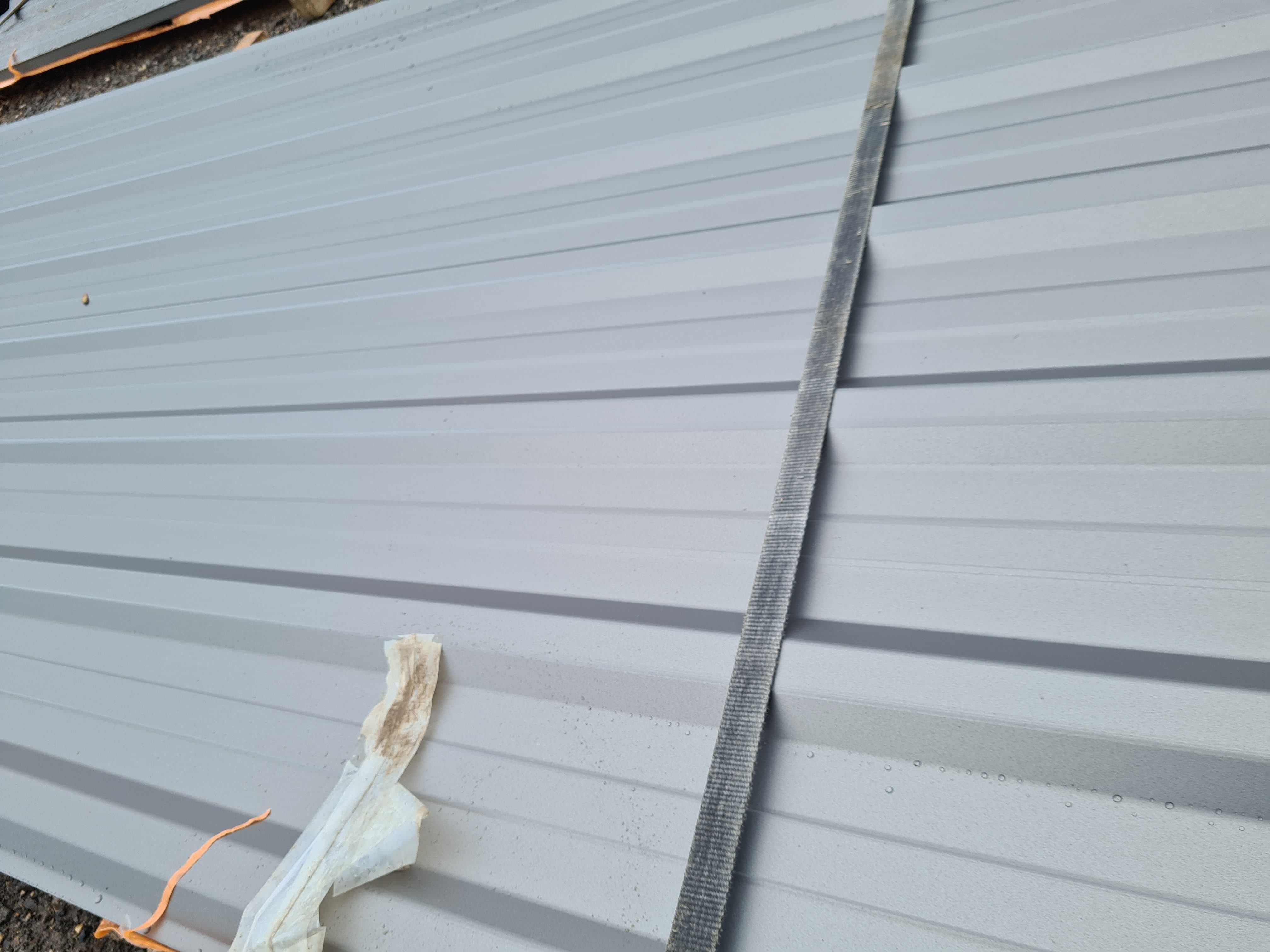 Blacha trapezowa t18 ral 9006 0.6 grubość