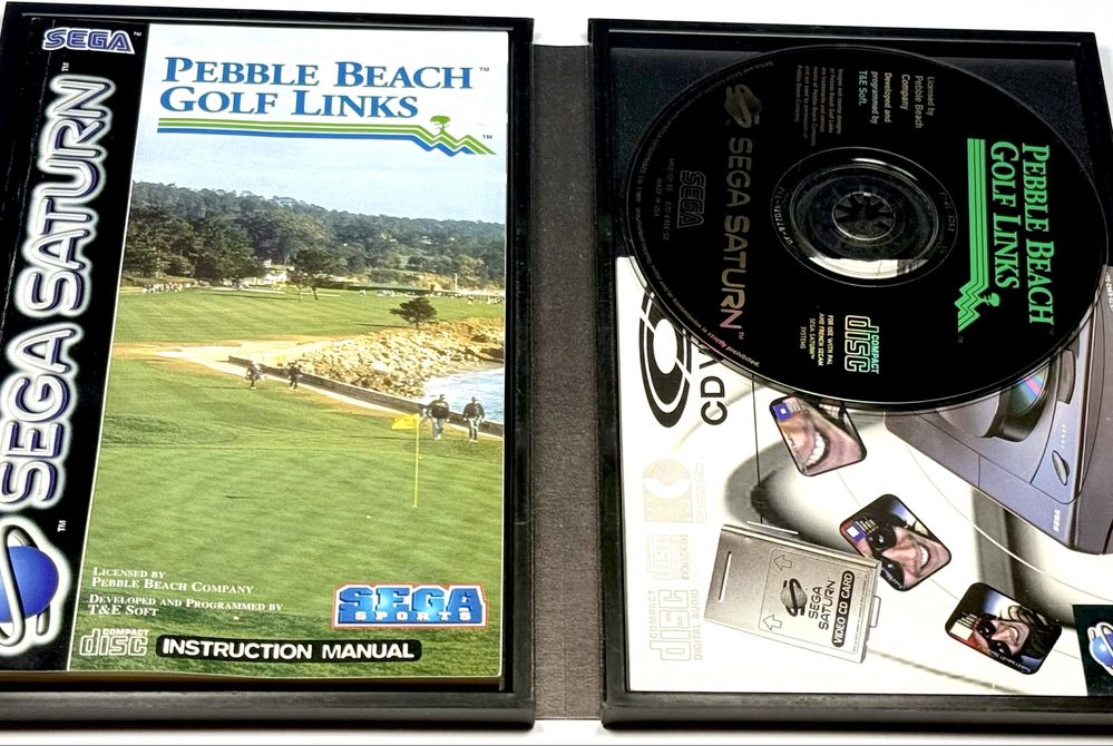 Pebble Beach Golf Links Sega Saturn