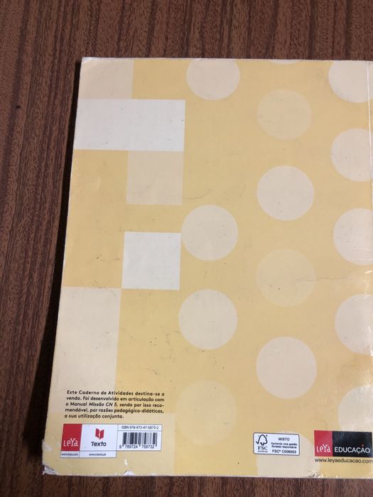 Caderno atividades/ livro fichas ciencias 5 ano