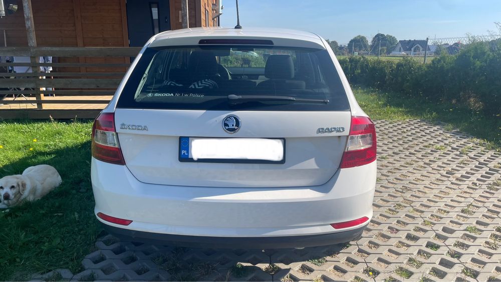 Bezwypadkowa skoda rapid 2015