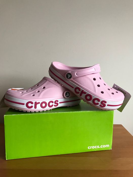 Damskie Crocs - pudrowy róż