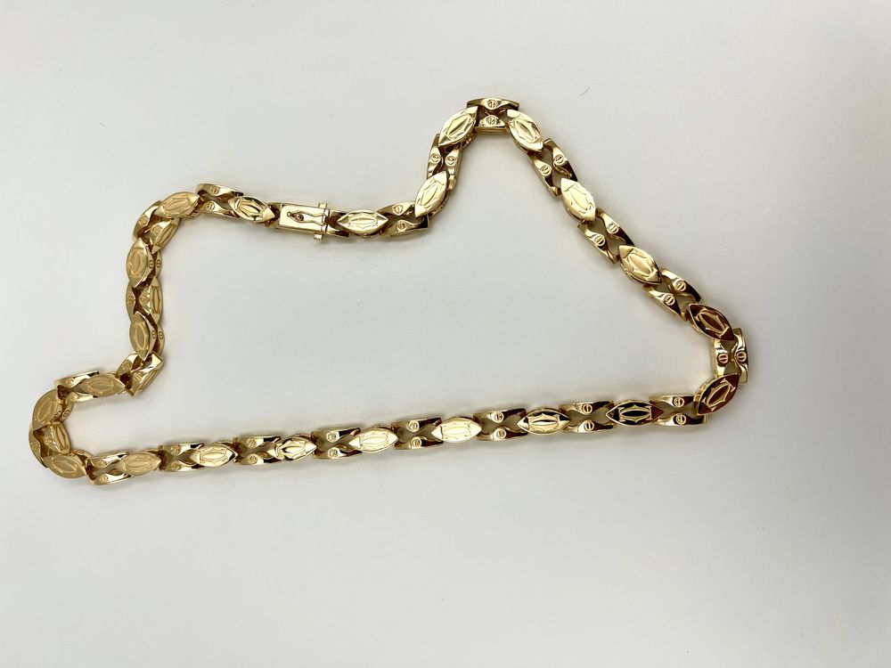 Złoty Łańcuszek Cartier 196g 65 cm 585 Nataliebizu