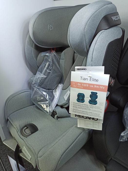 NOWY! Recaro Tian Elite od 9 do 36 kg z GŁOŚNIKAMI