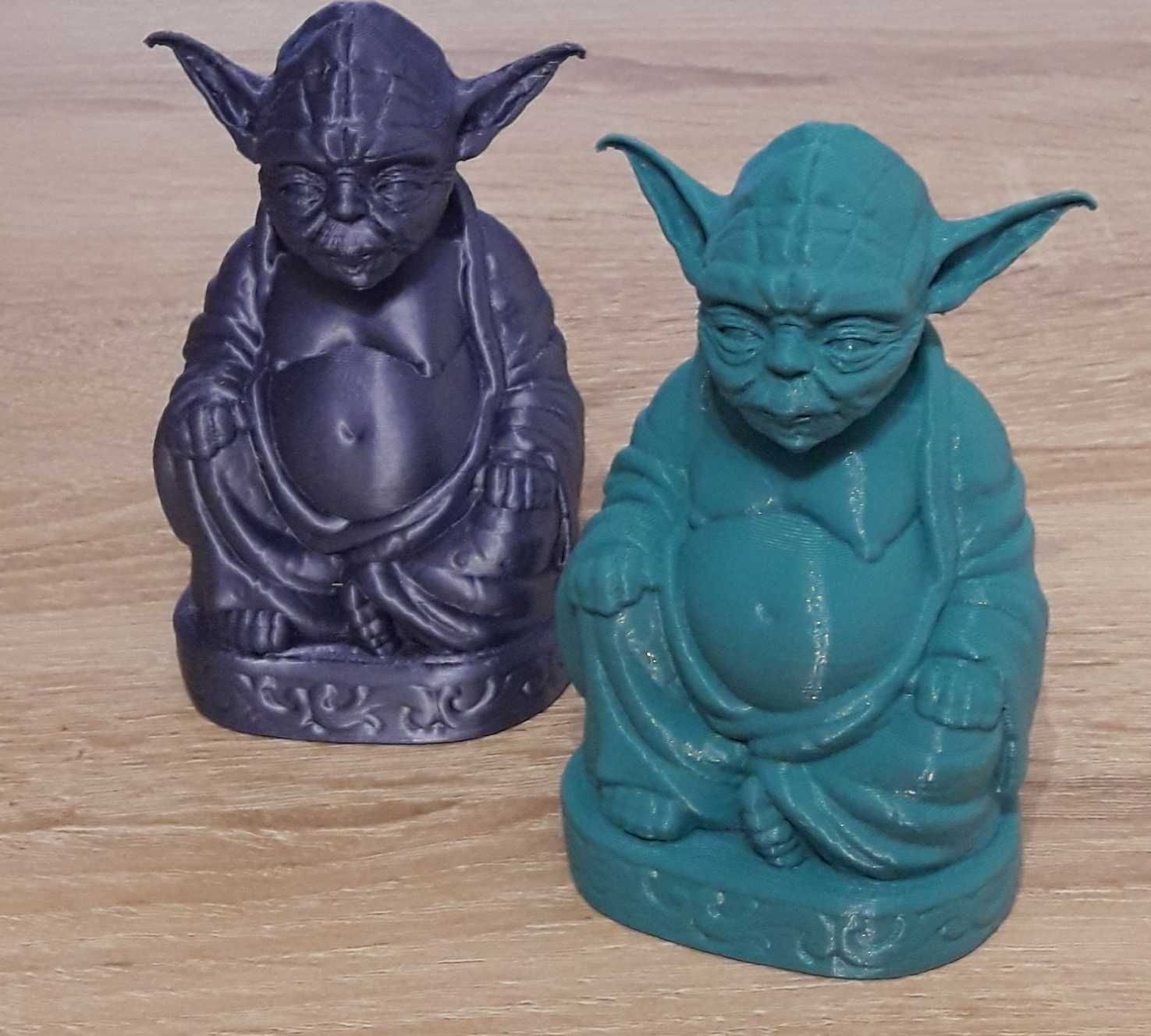 Peça Decorativa Buda Yoda