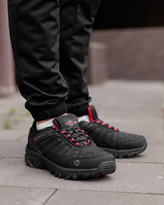 Merrell Ice Cap Moc II Black Red