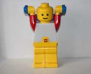 LEGO ludzik lampka latarnia /oryginał/26cm
