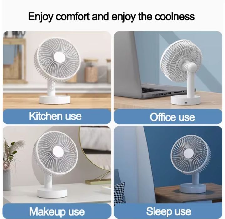 Ventoinha / ventilador portátil USB