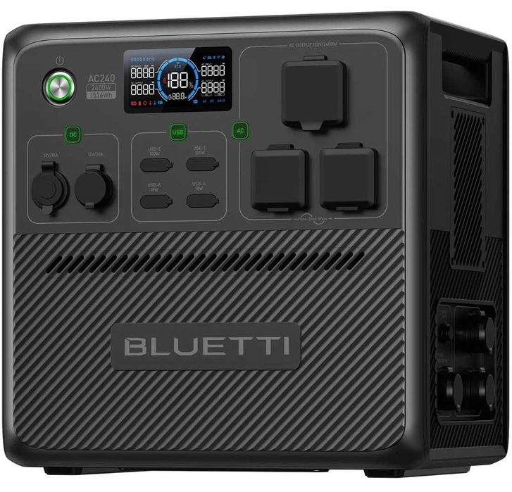 Bluetti AC240 зарядна станція, нова запакована!